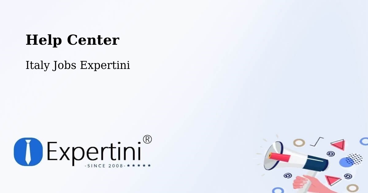 Help Center – Cusago - Italy Jobs Expertini